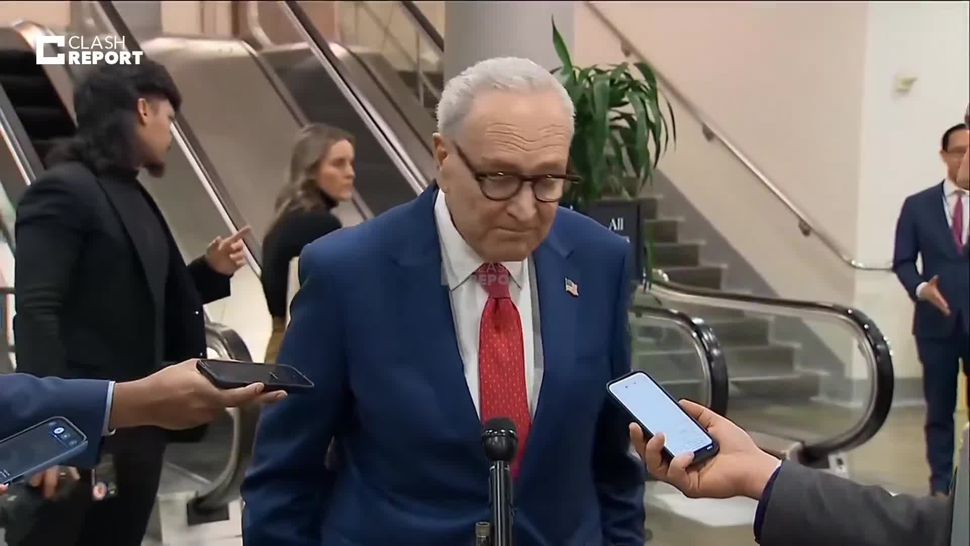 Senate Minority Leader Chuck Schumer following Gang of Eight briefing on Iran:  Look, this is serious. The administration has to make its case to the American people