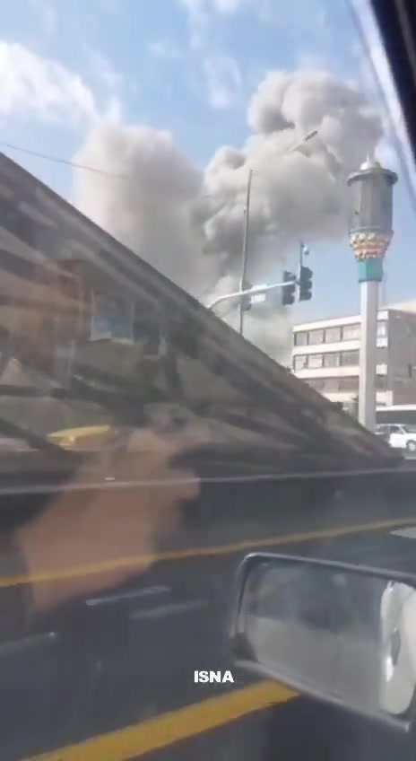 Unofficial media: Initial reports of explosions at Mehrabad Airport in Tehran, part of the airstrikes targeting Tehran.