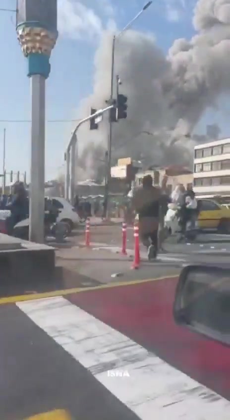 Unofficial media: Initial reports of explosions at Mehrabad Airport in Tehran, part of the airstrikes targeting Tehran.