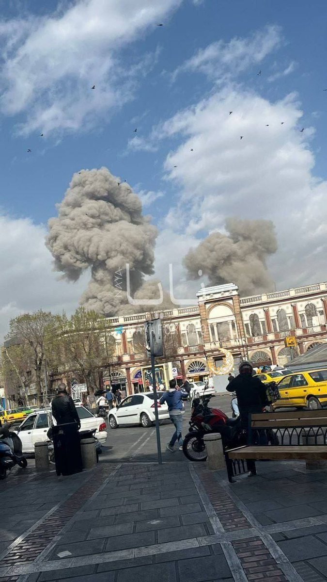Unofficial media: Initial reports of explosions at Mehrabad Airport in Tehran, part of the airstrikes targeting Tehran.