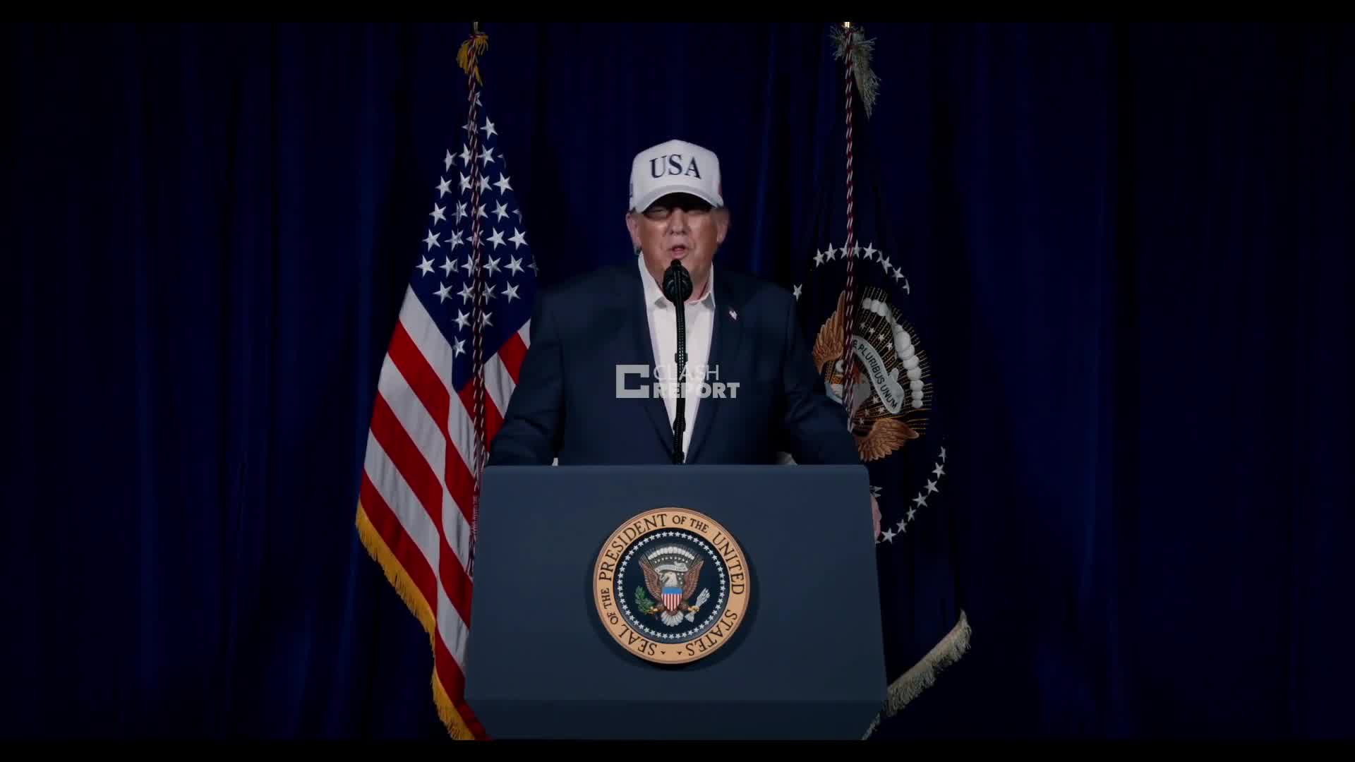 Trump on Iran: To the members of the Islamic Revolutionary Guard, the armed forces, and all of the police, I say tonight that you must lay down your weapons and have complete immunity, or, in the alternative, face certain death