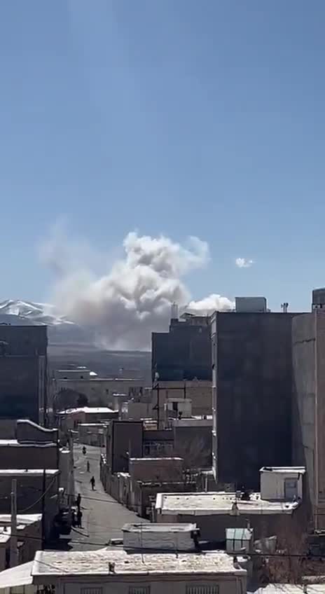 Explosion in Zanjan