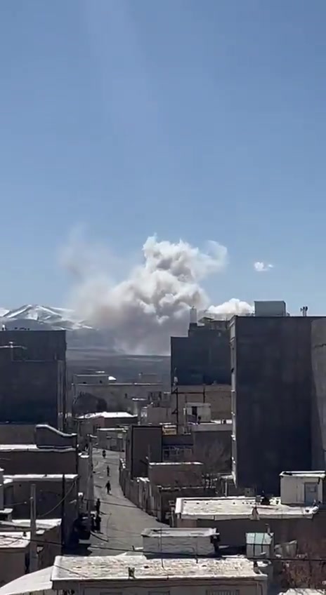 Explosion in Zanjan 