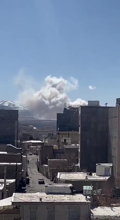 Explosion in Zanjan 