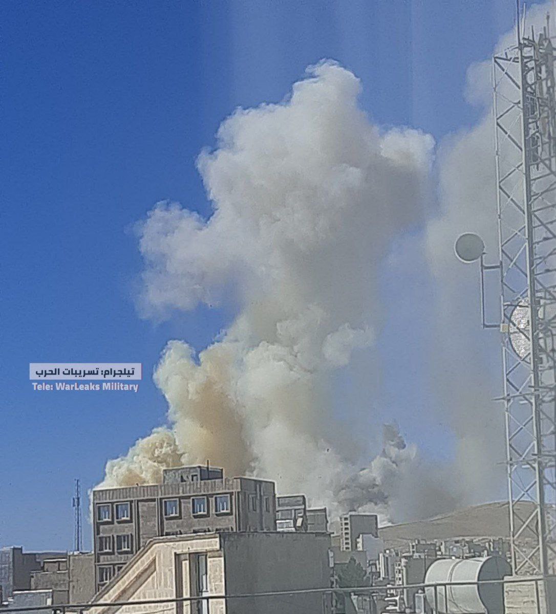 US-Israeli attacks in Kermanshah, east of Tehran