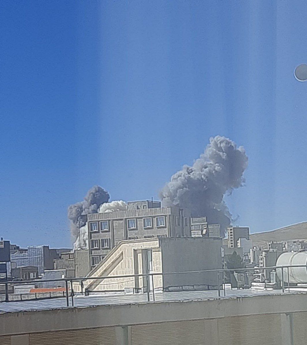 US-Israeli attacks in Kermanshah, east of Tehran