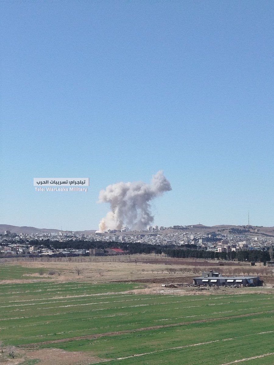 US-Israeli attacks in Kermanshah, east of Tehran