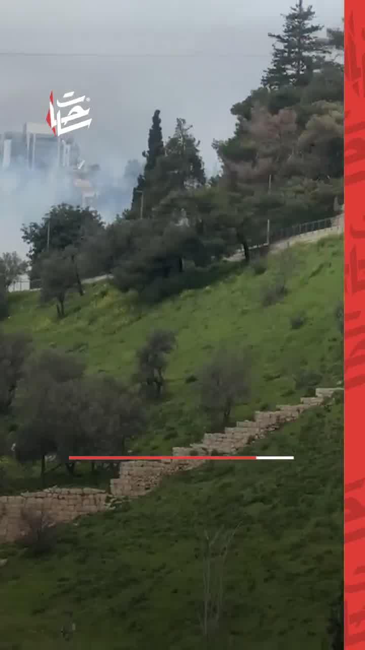 Video shows footage of explosions and fires caused by Iranian missiles falling on the town of Silwan in Jerusalem