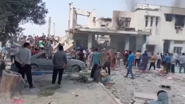 Footages emerge from a girls' primary school hit by Israeli strikes in Iran’s southern city of Minab. Death toll has so far risen to 40