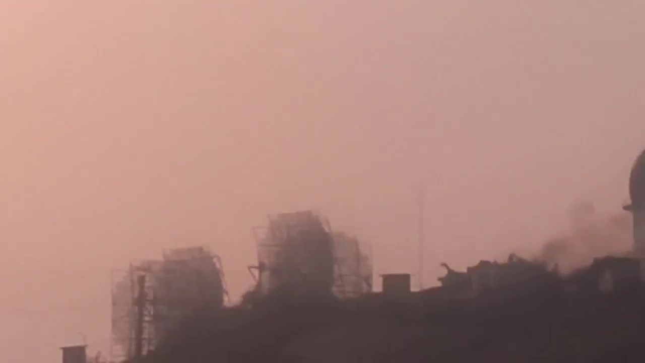 The Iranian radar site in Bandar Abbas was damaged