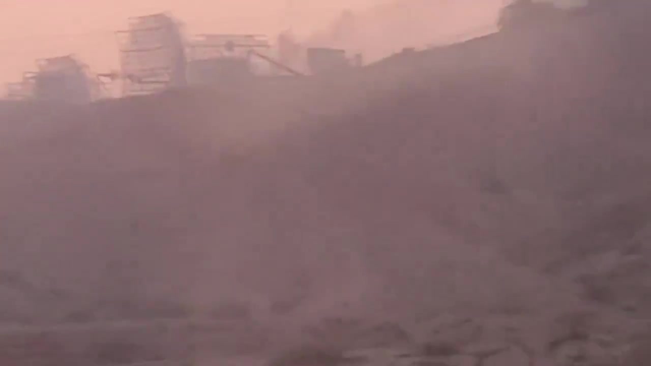 The Iranian radar site in Bandar Abbas was damaged