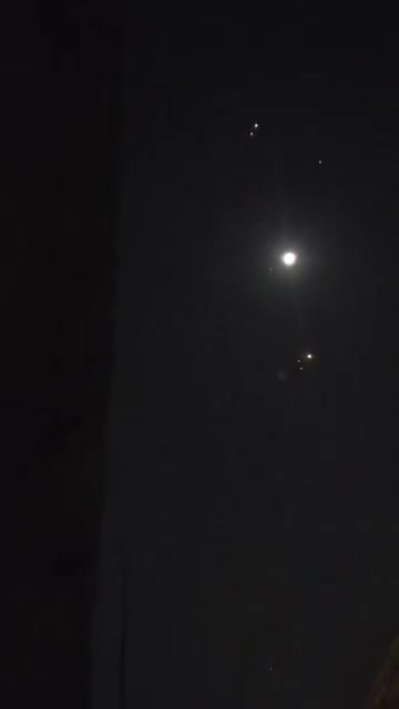 Dozens of interceptors seen launching from U.S. and Qatari MIM-104 “Patriot” Surface-to-Air Missile Batteries defending Al Udeid Air Base within the last few minutes, as Iran launches yet another wave of ballistic missiles against Qatar