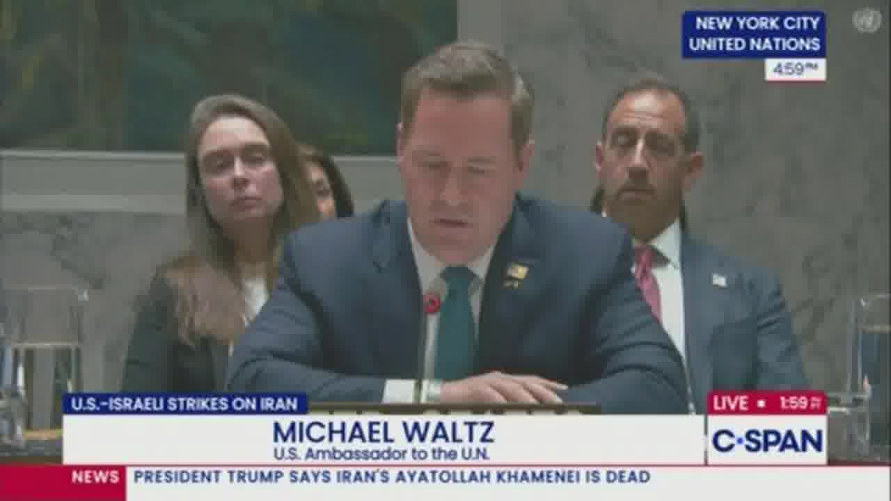 Waltz: Peace is not preserved by appeasing those who threaten it. Peace is preserved through strength in the face of terror. History has taught us that the cost of inaction is far greater than the burden of decisive action. And our president, President Trump, has taken that decisive action today