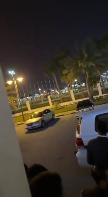 Bahrain International Airport has just been hit by Iranian drone strike