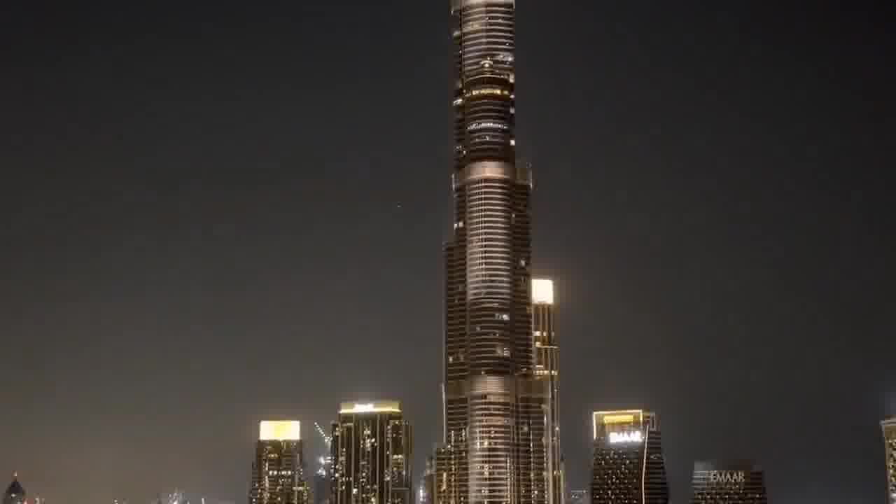 Iranian drone shot down near Burj Khalifa in Dubai