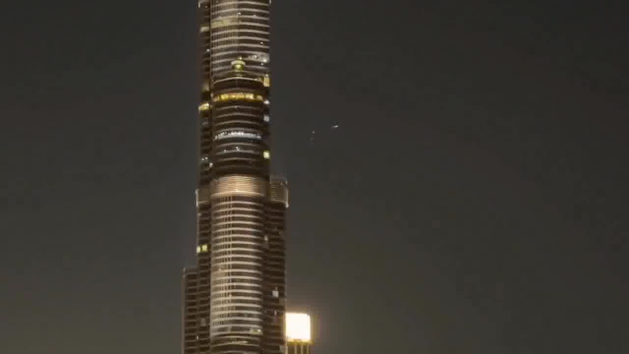 Iranian drone shot down near Burj Khalifa in Dubai