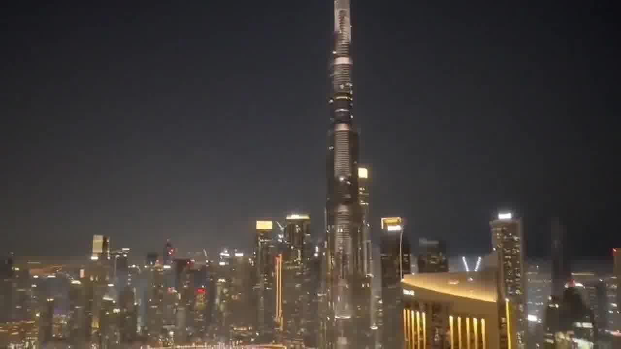 Iranian drone shot down near Burj Khalifa in Dubai