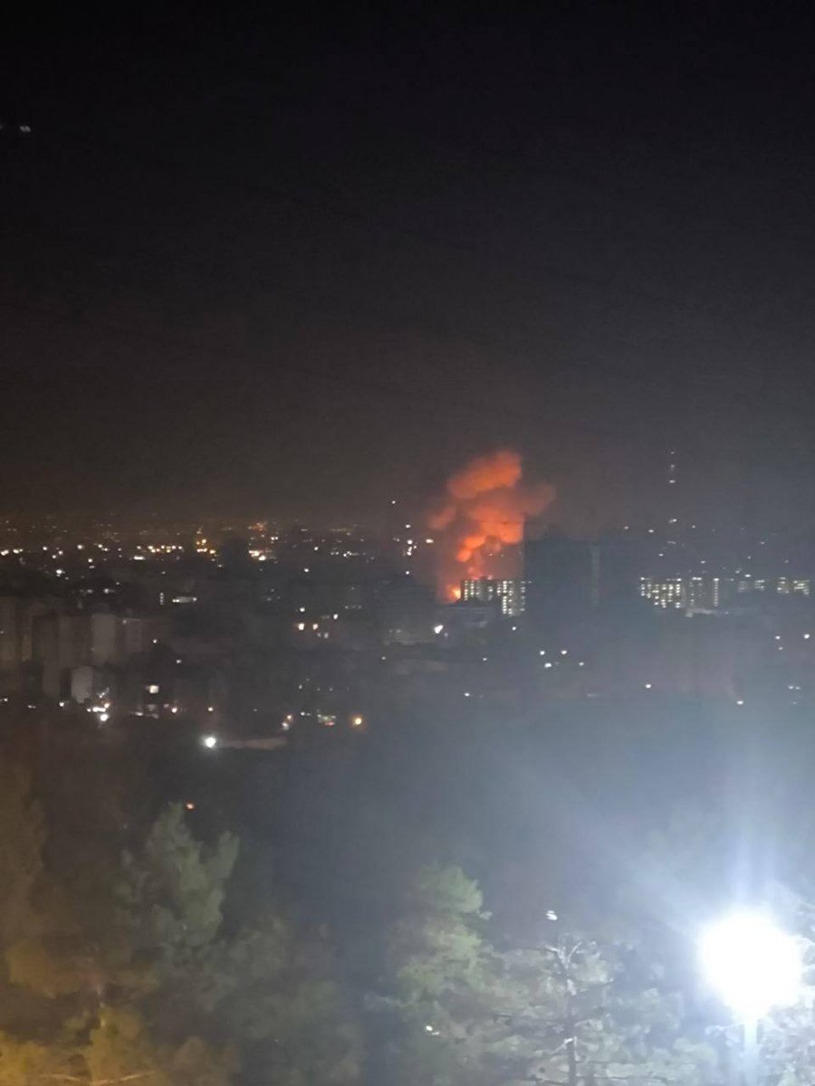 Explosion in northeast Tehran