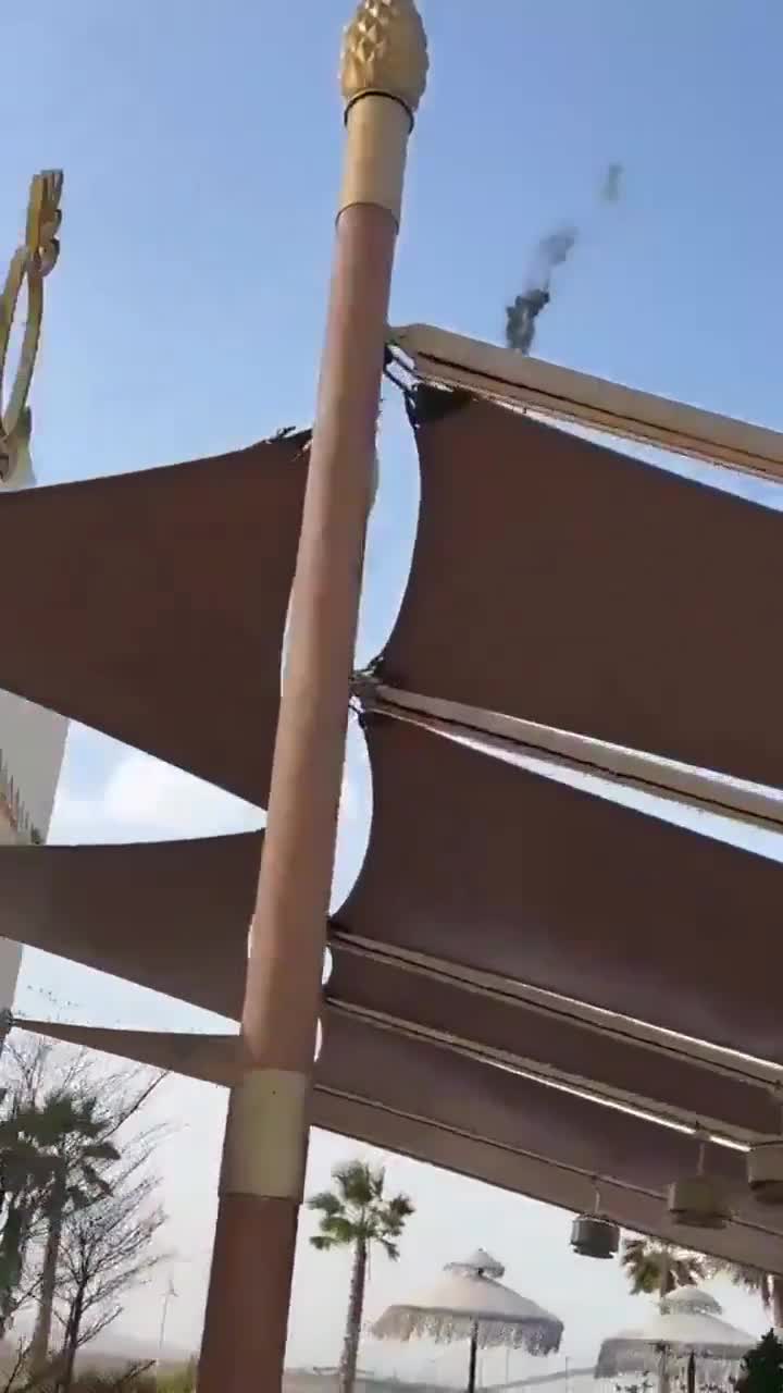 Iranian Shahed 136 attack drone shot down over Kuwait this morning