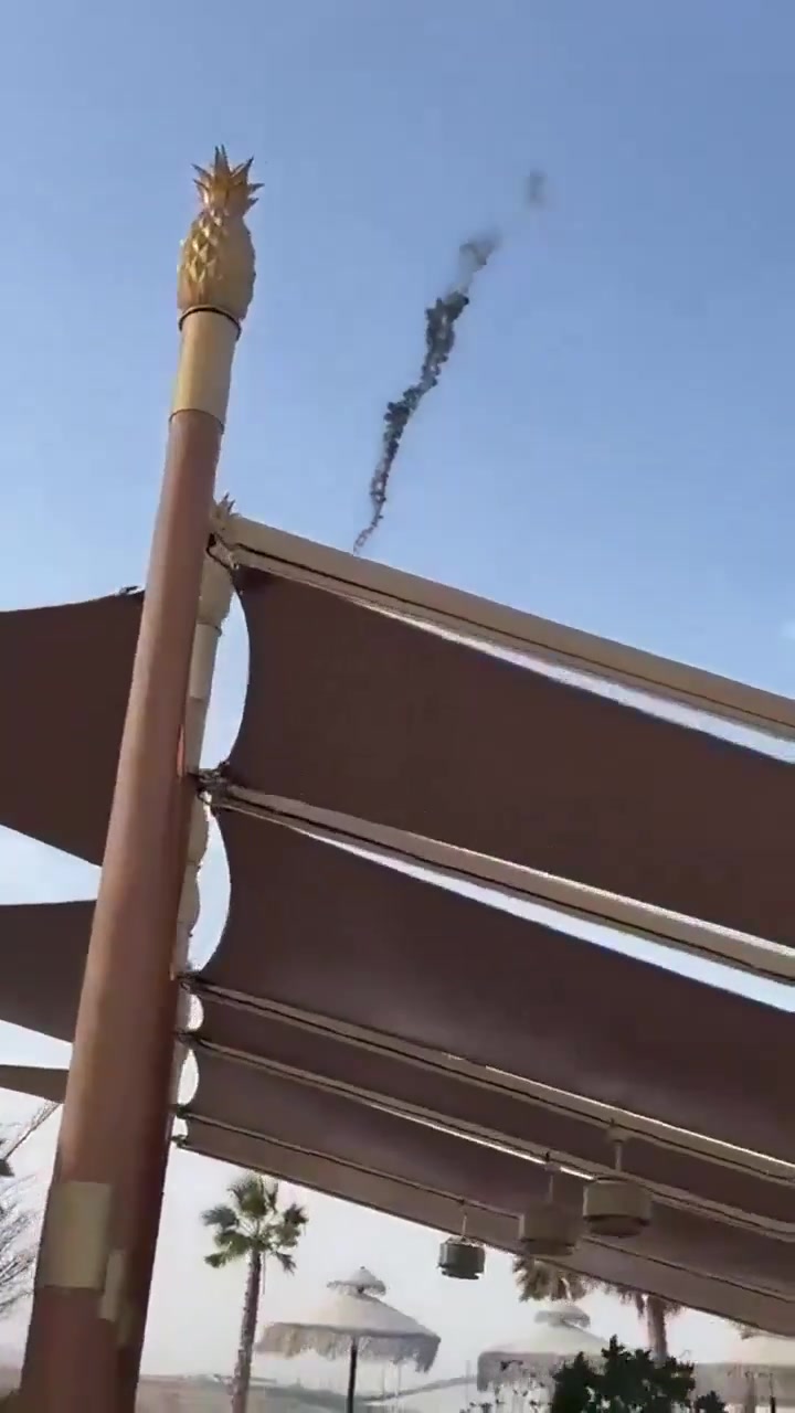 Iranian Shahed 136 attack drone shot down over Kuwait this morning