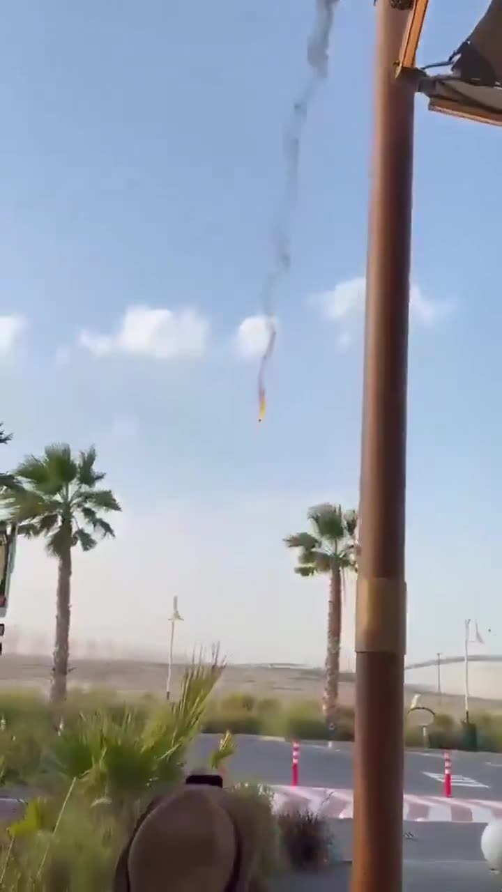 Iranian Shahed 136 attack drone shot down over Kuwait this morning