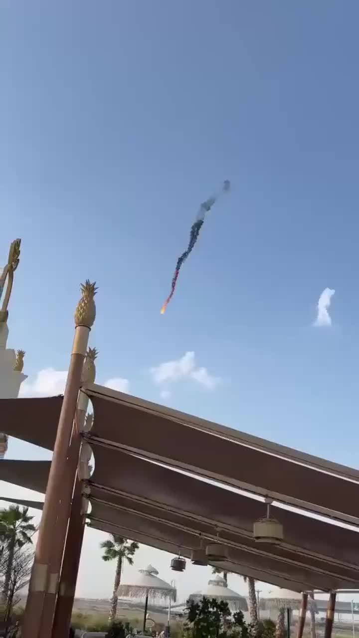 Iranian Shahed 136 attack drone shot down over Kuwait this morning