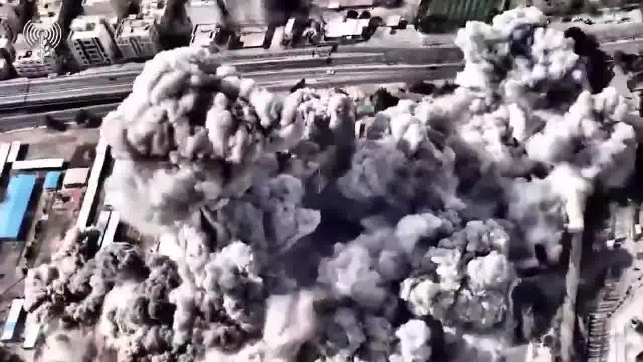 Israeli army released footage of its strikes in Tehran