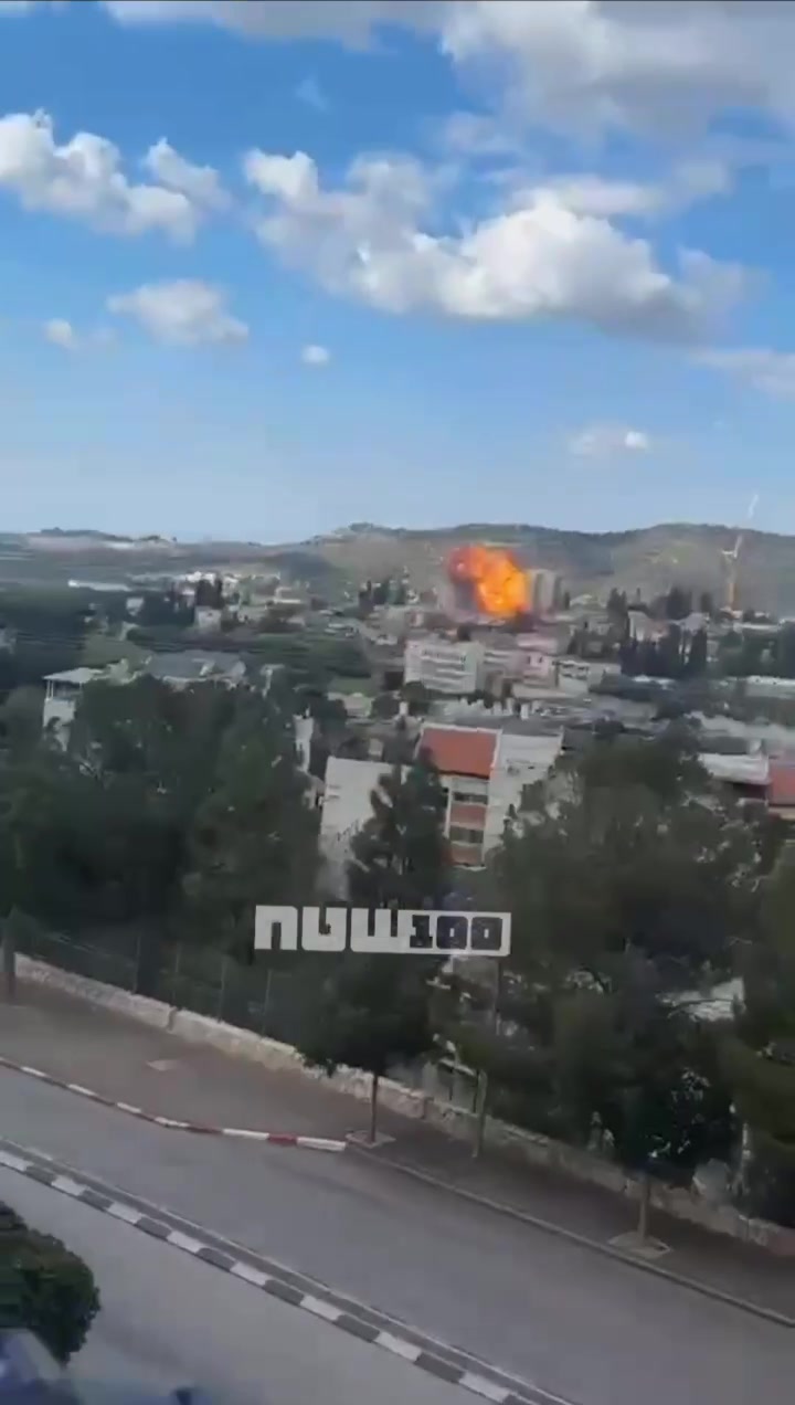 Iranian ballistic missile hits Beit Shemesh, Jerusalem