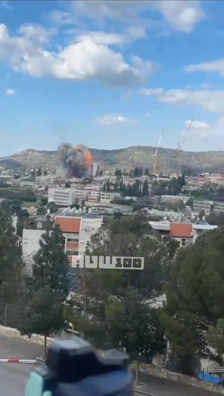 Iranian ballistic missile hits Beit Shemesh, Jerusalem