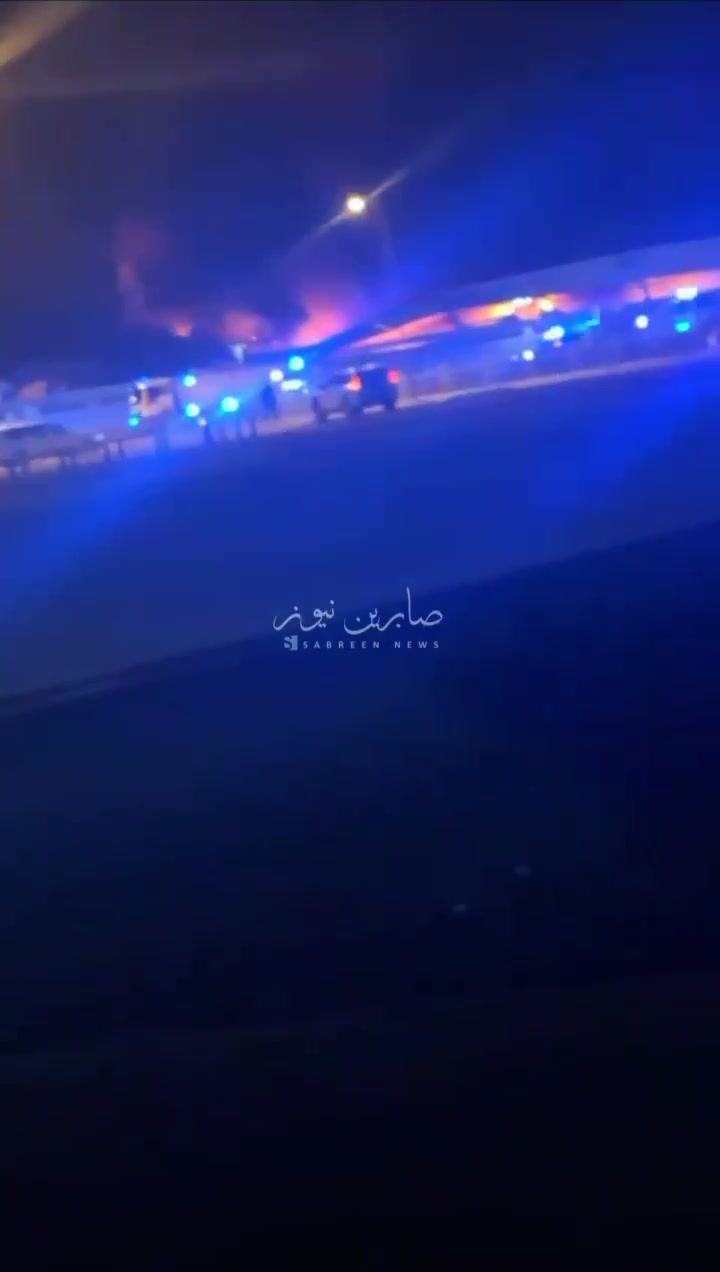 Iran has attacked a U.S. Navy facility near Salman Port in Bahrain, which is now on fire