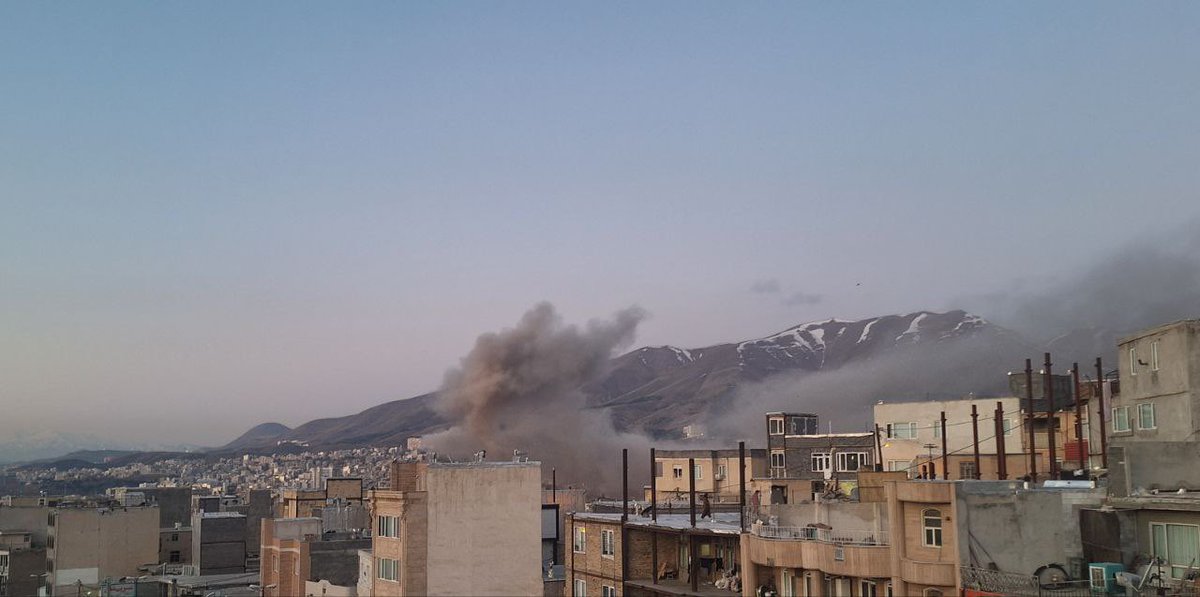 Heavy shelling targeted military and security sites in the city of Sanandaj in Iranian Kurdistan.