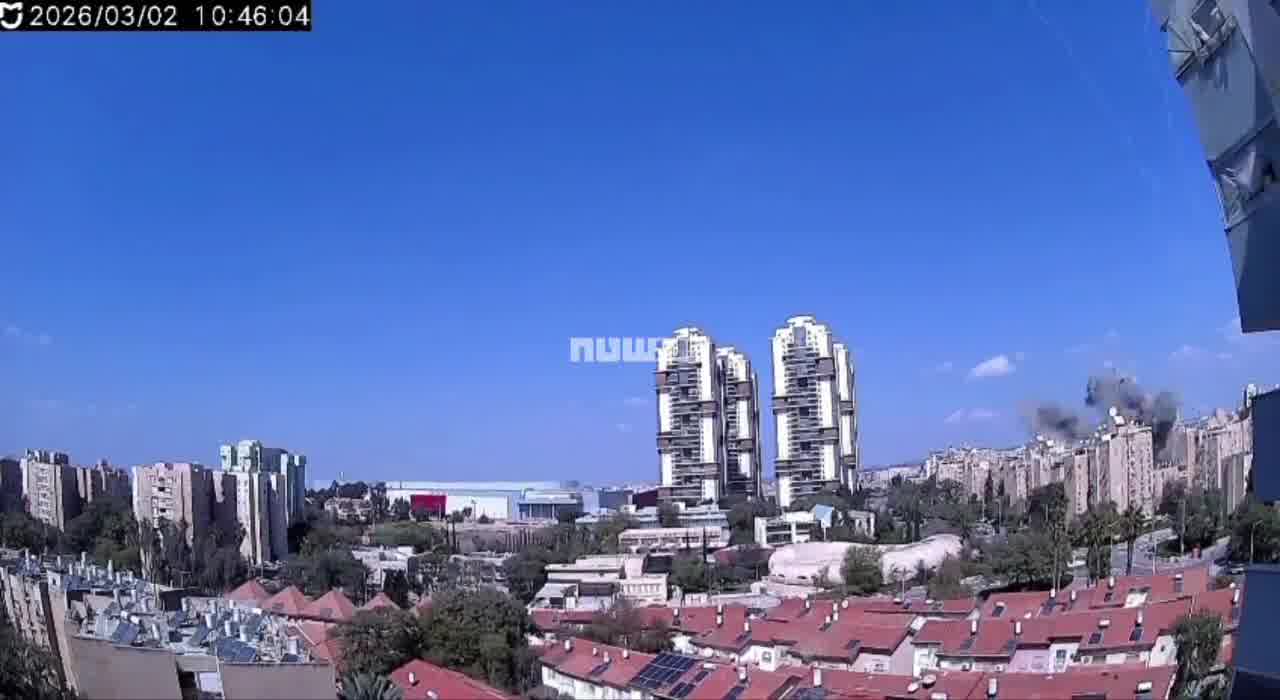 Iranian missile strikes Be’er Sheva