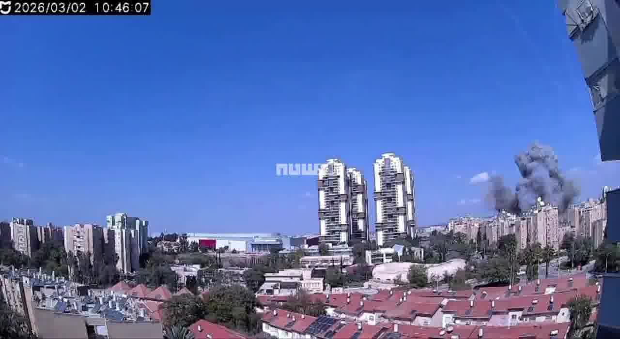 Iranian missile strikes Be’er Sheva