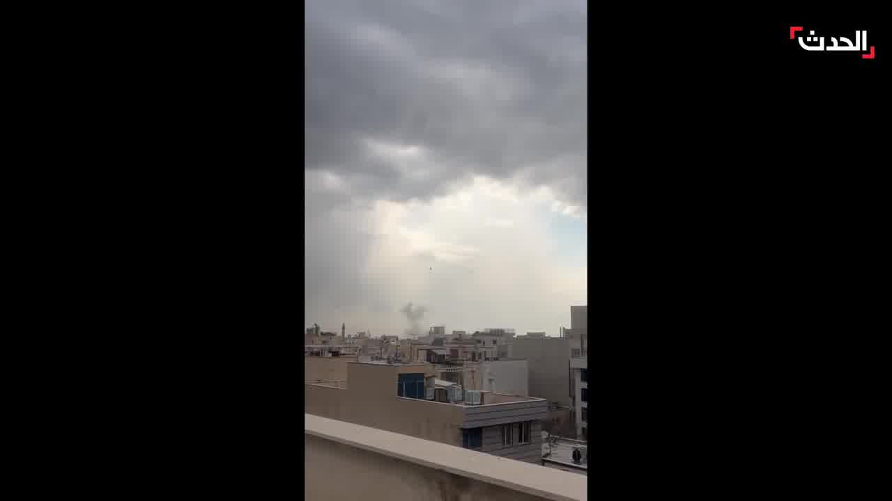 Footage of intense Israeli-American airstrikes on Majidiyeh Square in Tehran and Sanandaj, the capital of Kurdistan.