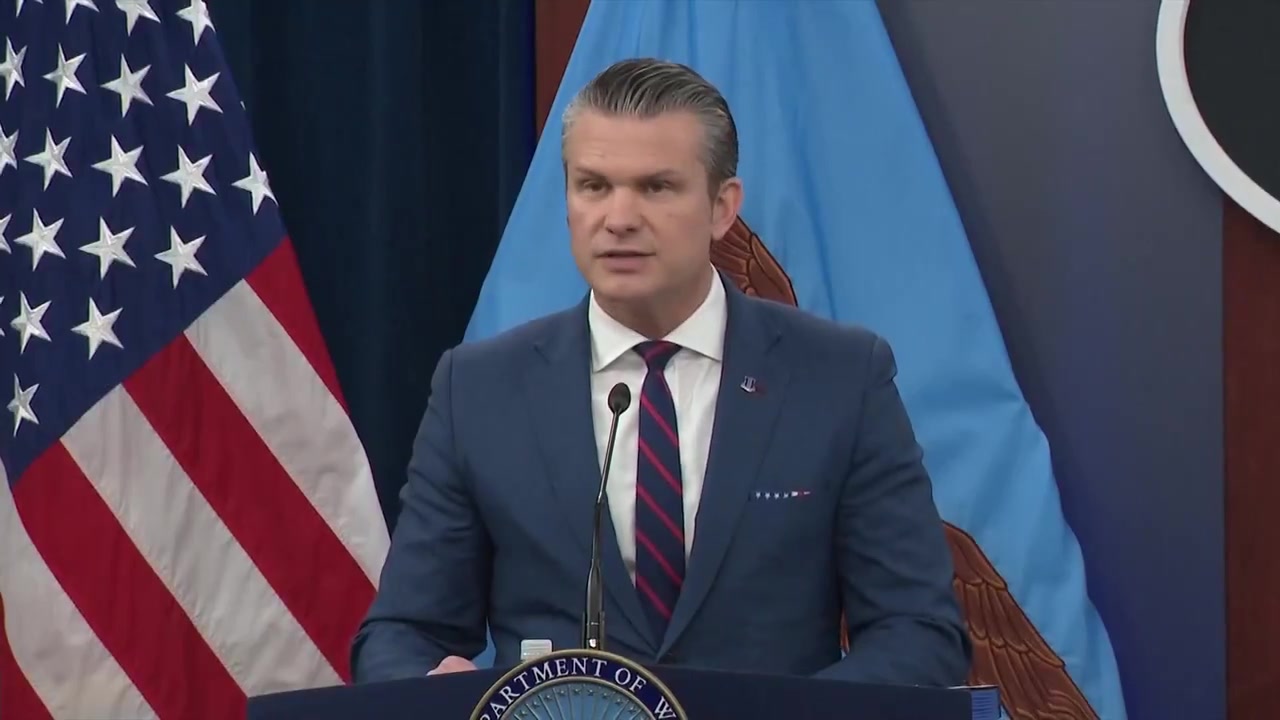 Hegseth: Israel has clear missions as well for which we are grateful. Capable partners are good partners, unlike so many of our traditional allies who wring their hands and clutch their pearls, hemming and hawing about the use of force . no stupid rules of engagement.