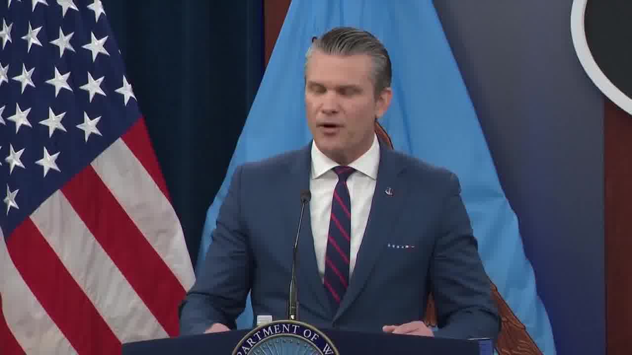 Hegseth: Israel has clear missions as well for which we are grateful. Capable partners are good partners, unlike so many of our traditional allies who wring their hands and clutch their pearls, hemming and hawing about the use of force . no stupid rules of engagement.