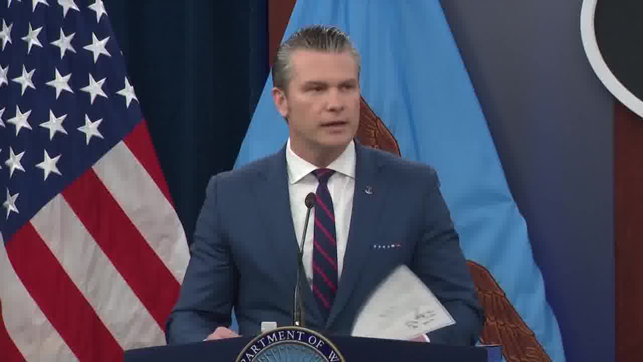 Hegseth: Israel has clear missions as well for which we are grateful. Capable partners are good partners, unlike so many of our traditional allies who wring their hands and clutch their pearls, hemming and hawing about the use of force . no stupid rules of engagement.