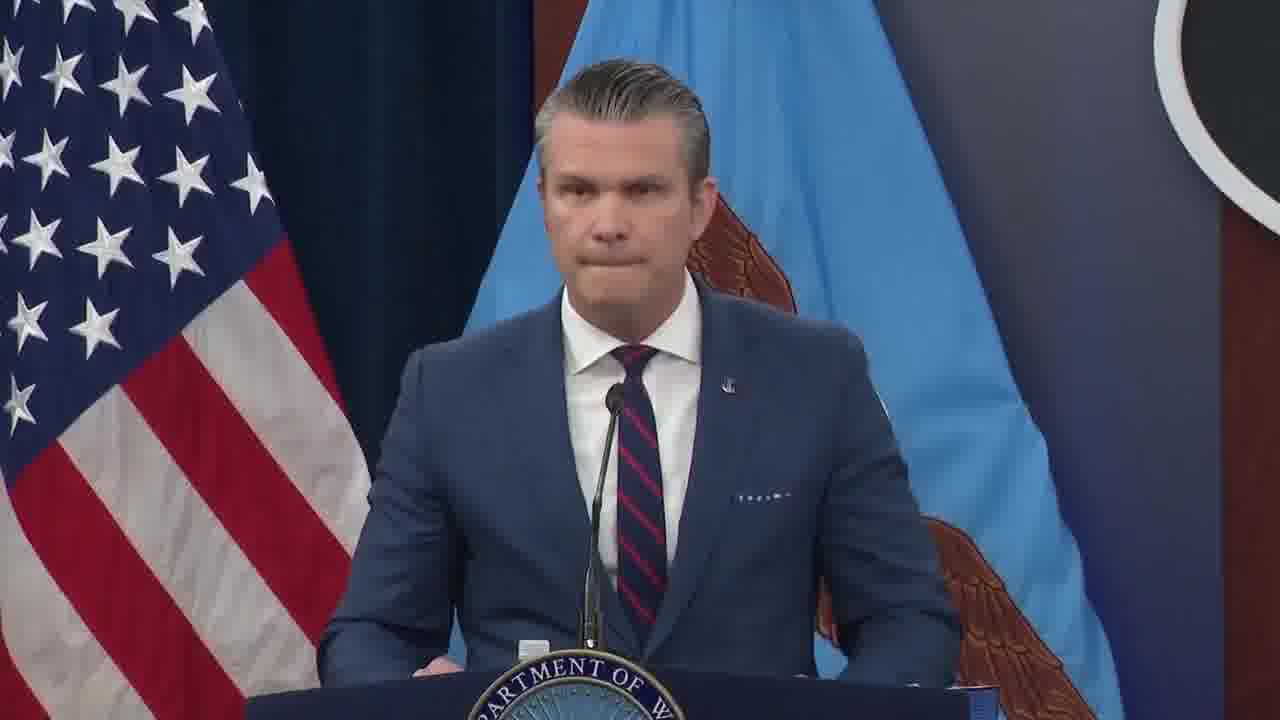 Hegseth: Israel has clear missions as well for which we are grateful. Capable partners are good partners, unlike so many of our traditional allies who wring their hands and clutch their pearls, hemming and hawing about the use of force . no stupid rules of engagement.