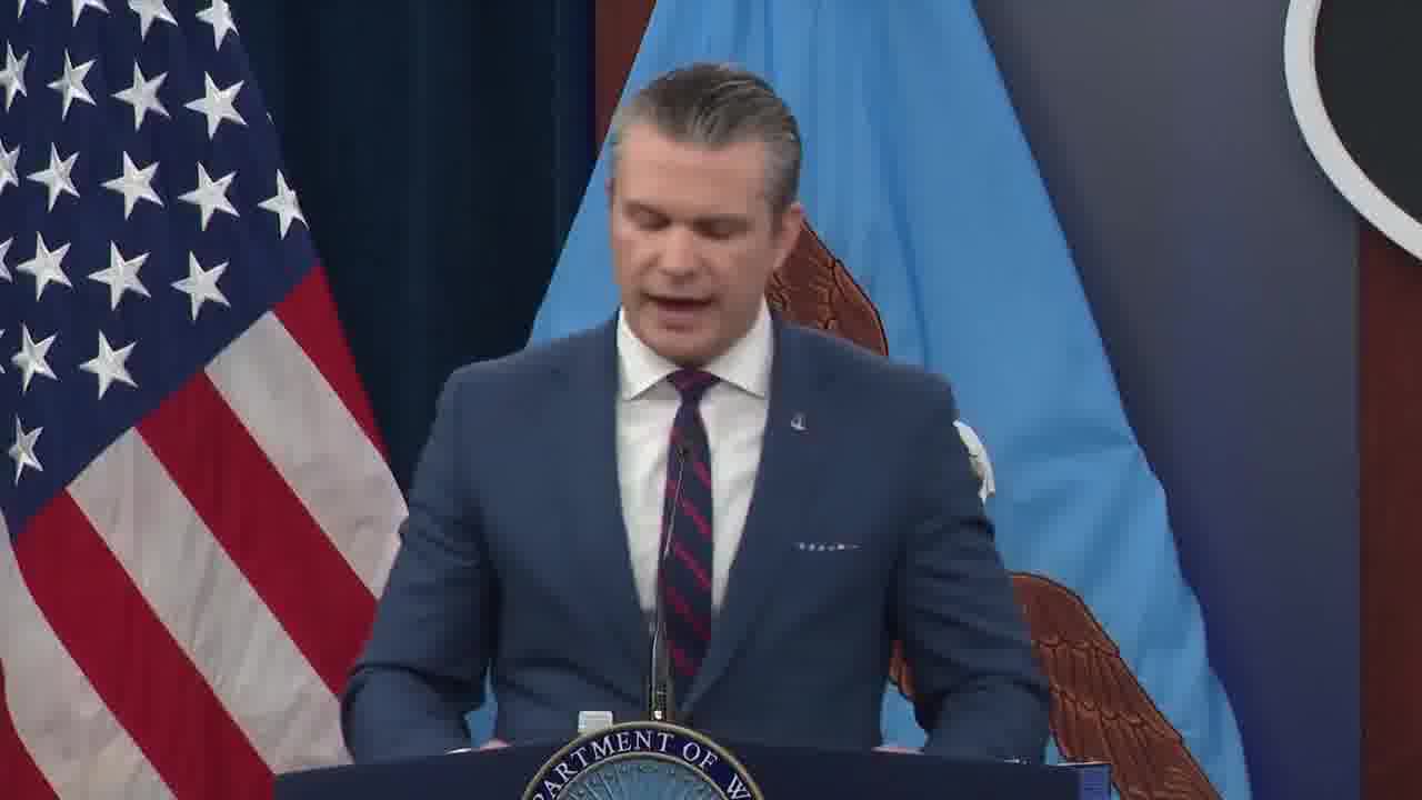 Hegseth: Israel has clear missions as well for which we are grateful. Capable partners are good partners, unlike so many of our traditional allies who wring their hands and clutch their pearls, hemming and hawing about the use of force . no stupid rules of engagement.