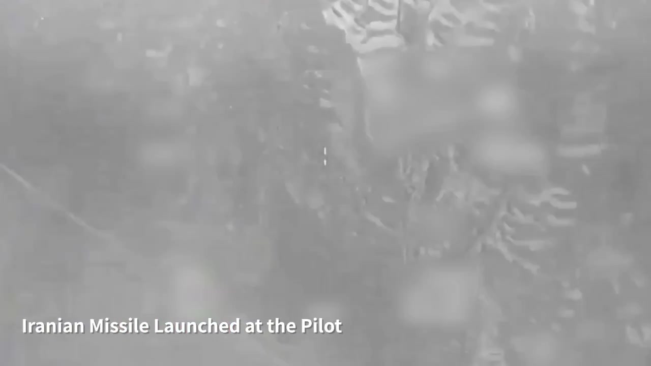 The Israeli army released footage of an Israeli Air Force fighter jet evading an Iranian missile that targeted his aircraft over the skies of Tehran