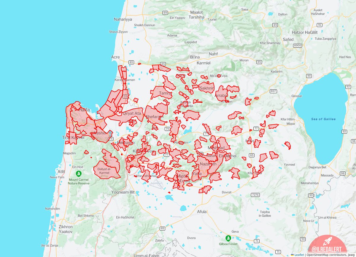 New rocket alerts across Northern Israel