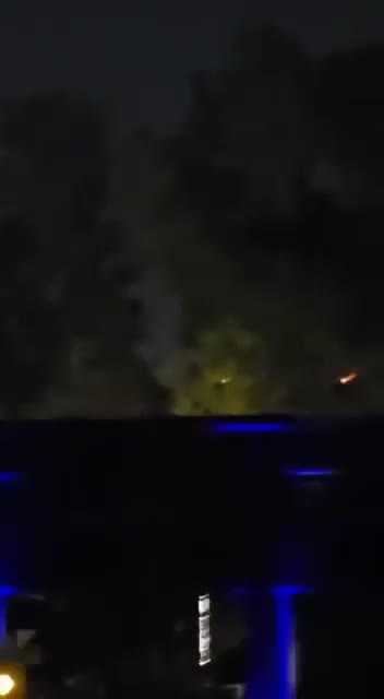 Scenes from the US embassy in Riyadh after it was targeted by an Iranian drone.