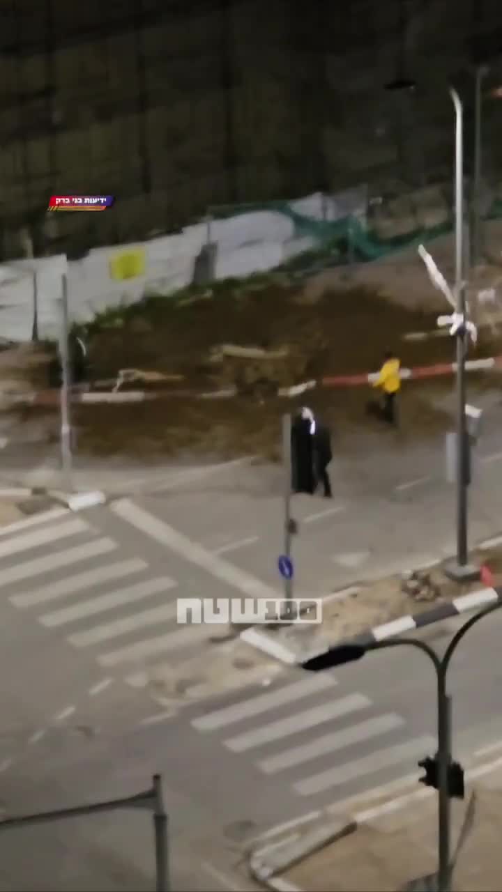 Impacts in several areas of Israel as result of Iranian missile strikes, falling debris of intercepted missiles