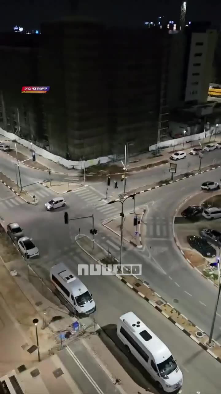 Impacts in several areas of Israel as result of Iranian missile strikes, falling debris of intercepted missiles