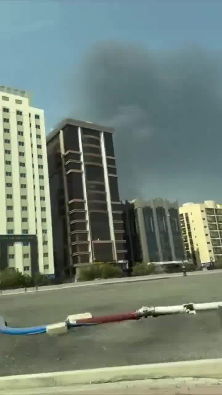 UAE's authorities are dealing with an advanced fire at the port of Fujairah after Iranian attack