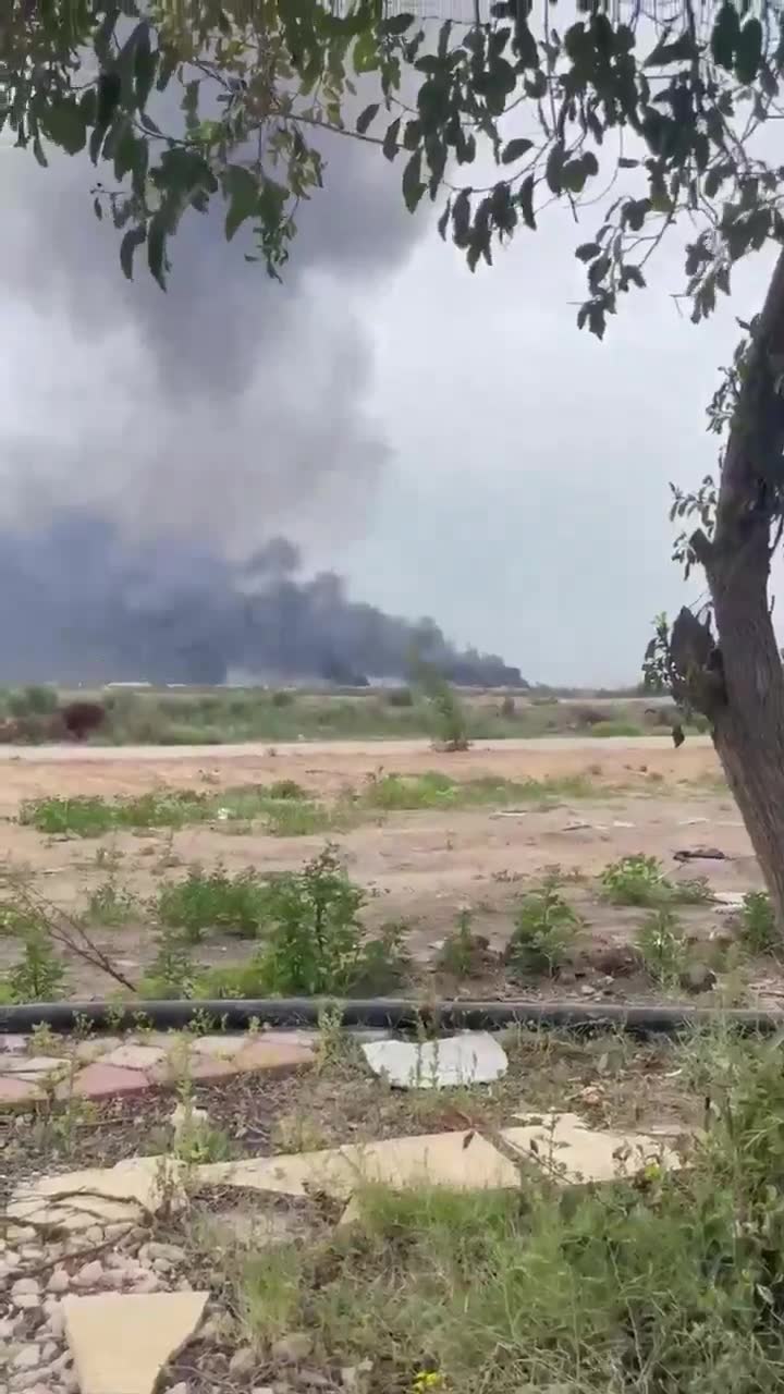 A US-Israeli airstrike targeted the naval base in Bushehr