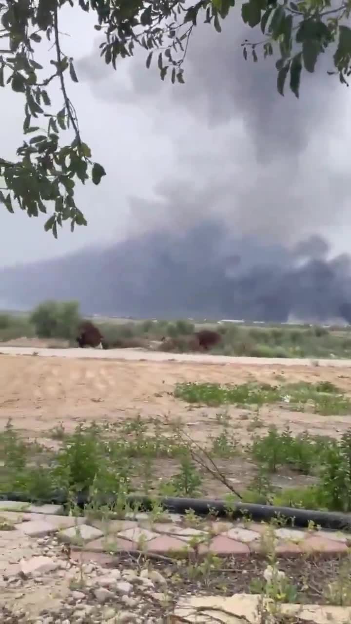 A US-Israeli airstrike targeted the naval base in Bushehr