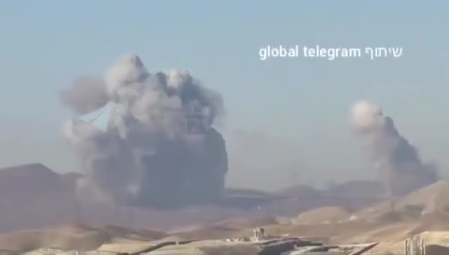 Airstrikes in Parchin district in Tehran