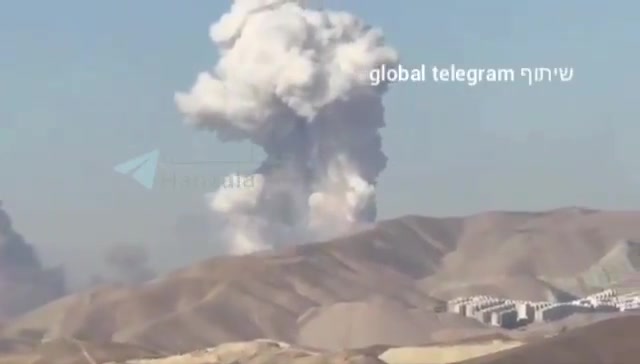 Airstrikes in Parchin district in Tehran