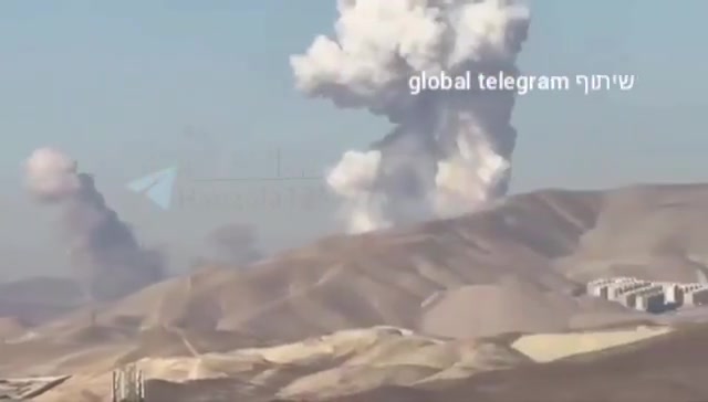 Airstrikes in Parchin district in Tehran